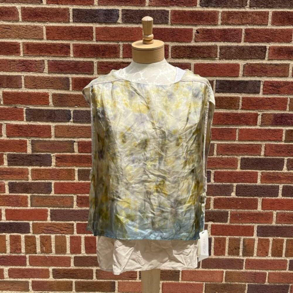 NWT NVELOP Shibori Print Top Size Large